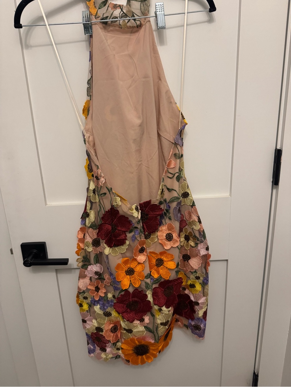 Flower halter dress from Novaluxe. NWT - Picture 2 of 4